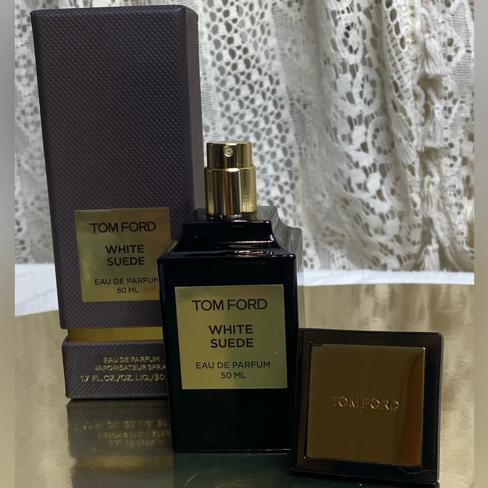 Tom Ford White Suede Private Collection - Picture 1 of 4